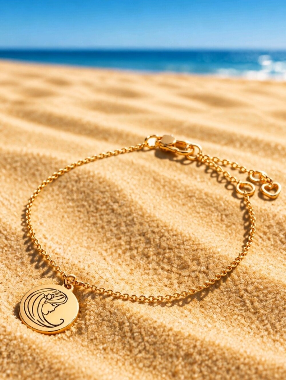 Kate Spade In The Stars Virgo Bracelet Gold Link Chain Zodiac Charm NWT New